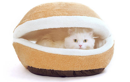Lighteme Weiches und niedliches Hamburger-Bett