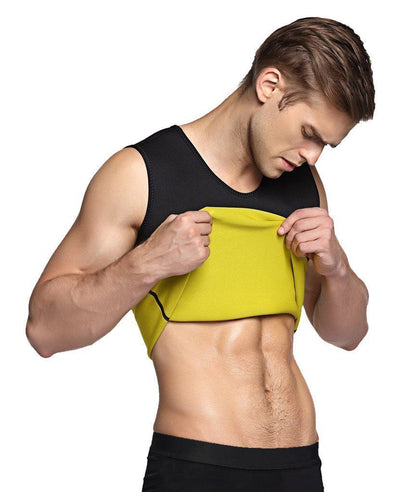 Gilet de sauna Lighteme pour hommes - Brûlez la graisse du ventre !