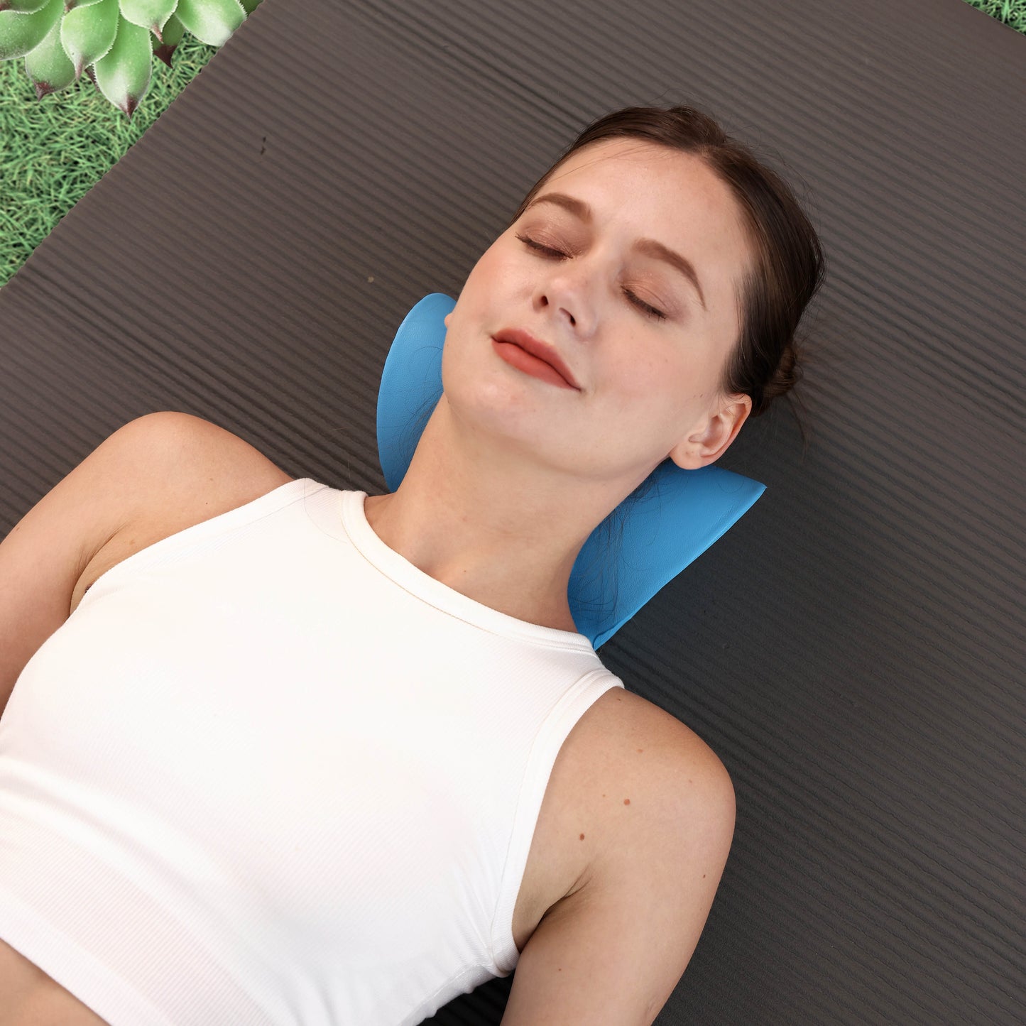 Étireur de soutien et de relaxation du cou Lighteme pour soulager la douleur et aligner la posture