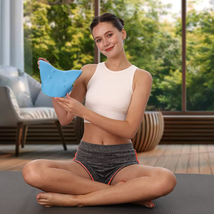 Étireur de soutien et de relaxation du cou Lighteme pour soulager la douleur et aligner la posture