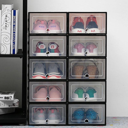 Lighteme Transparente Aufbewahrungsbox für Schuhe