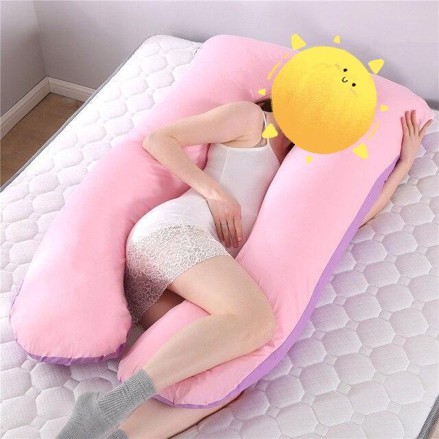 Coussin de grossesse Lighteme, coussin de maternité, coussin de corps en forme de U pour la grossesse