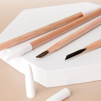 Lighteme Augenbrauenstift mit Holzkante | 1 KAUFEN, 1 GRATIS ERHALTEN (2 STÜCK)