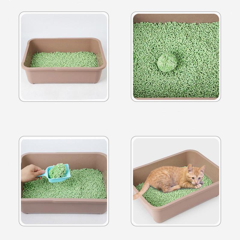 Lighteme 6L biologisch abbaubare Tofu-Katzenstreu (4 Farben)