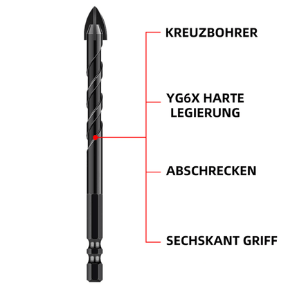 Lighteme Wolframkarbid-Bohrerset