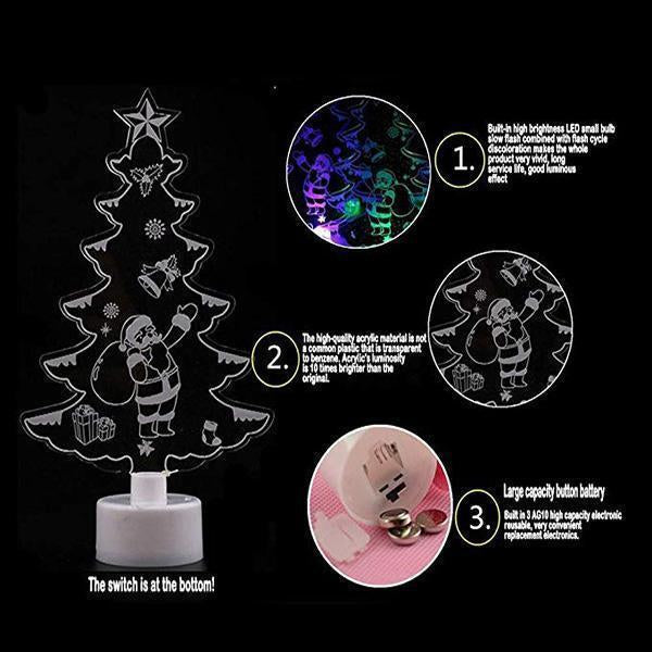 Veilleuse de Noël Lighteme (3 pièces) (3 styles)
