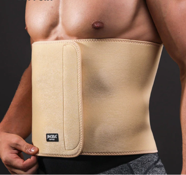 Lighteme Schwitzgürtel zur Gewichtsabnahme für Herren – Bauchmuskeltrainer für die Taille!