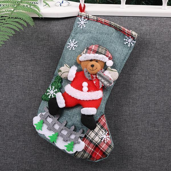 Sacs cadeaux et bonbons Lighteme pour bas de Noël (4 pièces)