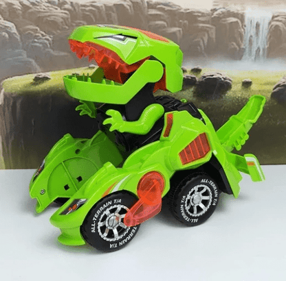 Voiture LED dinosaure transformable Lighteme (3 couleurs)