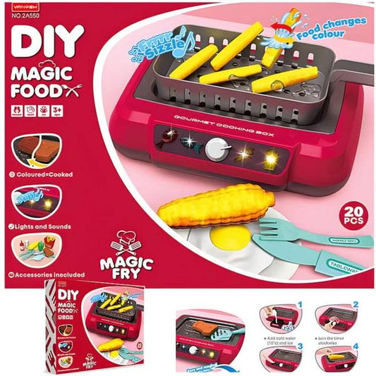 Lighteme Magic Food Pretend Play Gourmet-Kochbox für Kinder