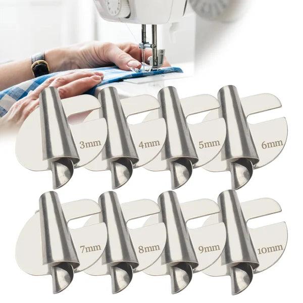 Lighteme Rollsäumerfuß aus Edelstahl | 8er-Set
