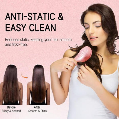 Lighteme Magic Selbstreinigender Haarmassagekamm