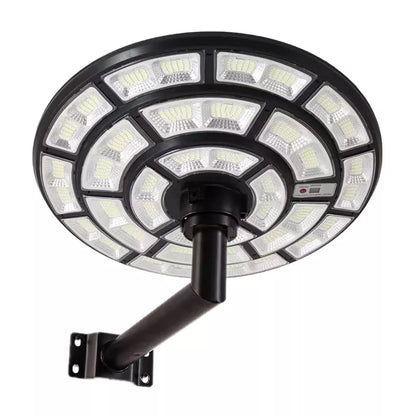 Lighteme 2500W Solar-Außenleuchte UFO Gartenmast und Wandstraßenlaternen für Haus, Hof, Bauernhäuser mit Fernbedienung
