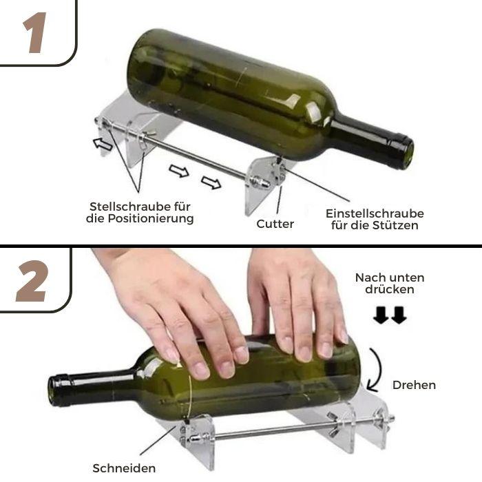 Lighteme Glasflaschenschneider DIY-Werkzeuge für kreatives Basteln