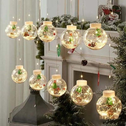 Anneaux/boules lumineux de décoration de Noël Lighteme