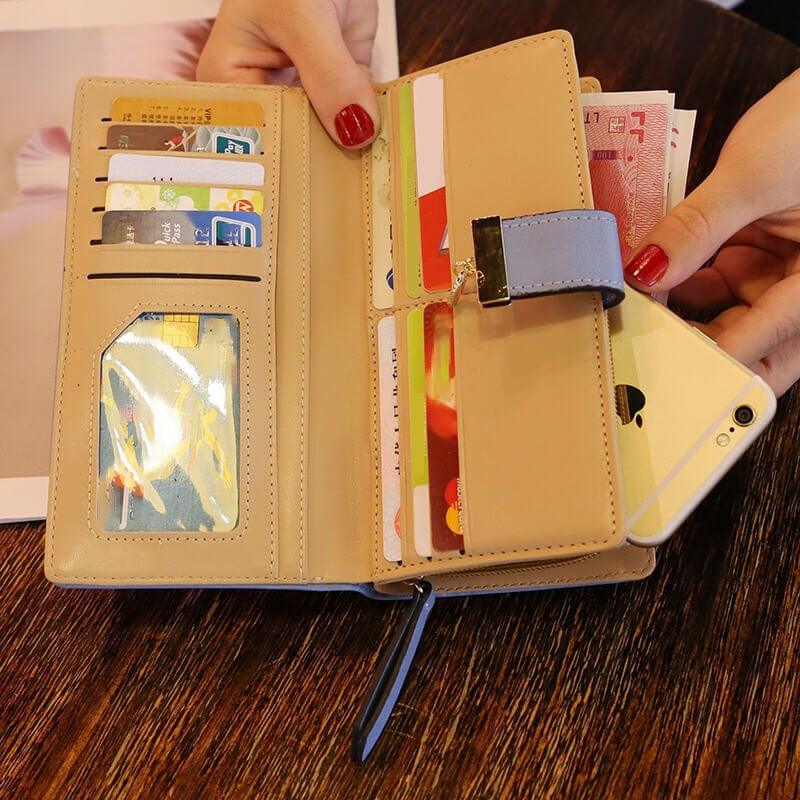 Lighteme – Elegante Clutch mit Blattverzierung