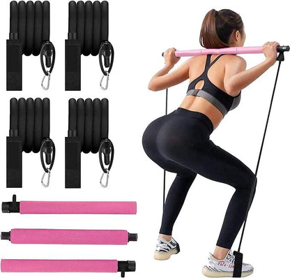 Barre de fitness multifonctionnelle Lighteme - Libérez votre révolution fitness ultime à la maison !