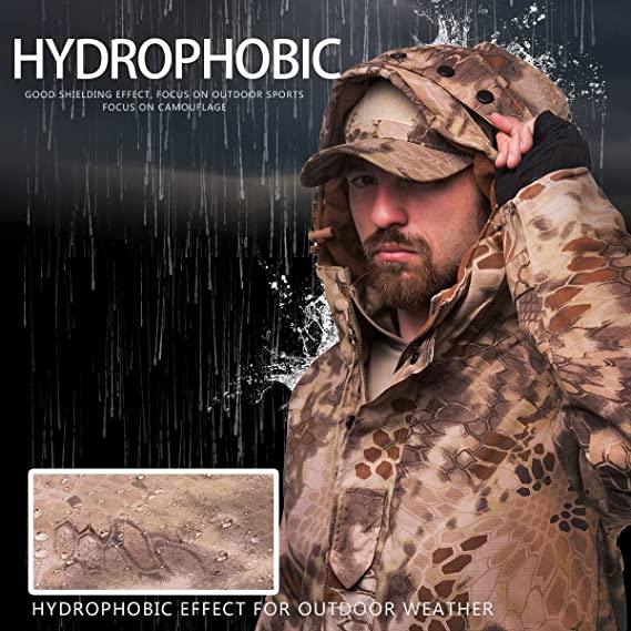 Lighteme G8 Softshell Taktische Jacke Mantel Militär Fleece Mit Kapuze