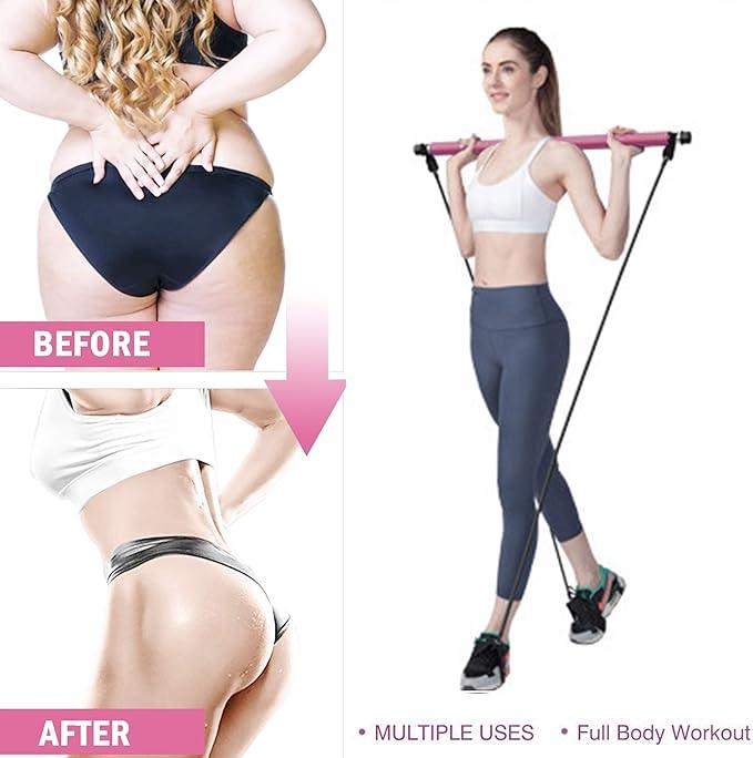 Barre de fitness multifonctionnelle Lighteme - Libérez votre révolution fitness ultime à la maison !