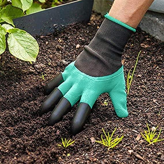 Lighteme Bodenvertikutierhandschuhe Erleben Sie die Freude an der Gartenarbeit ohne Werkzeug