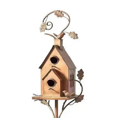Nichoir en métal pour décoration de jardin Lighteme