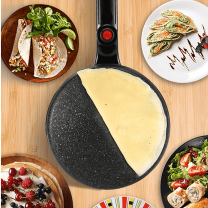 Crêpière magique Lighteme + bol et fouet à œufs GRATUITS