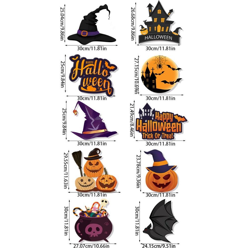 Ensemble de décorations de porte d'Halloween Lighteme – 3/10 pièces