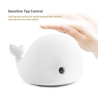 Lighteme Niedliches Delfin-Touch-Nachtlicht