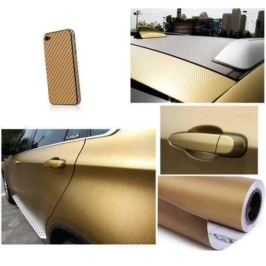 Lighteme 3D Carbonfaser-Vinylfolie (50" x 11,8") (10 Farben)