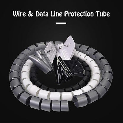 Lighteme Kabel- und Datenleitungsschutzschlauch (3 Farben &amp; 4 Ausführungen)
