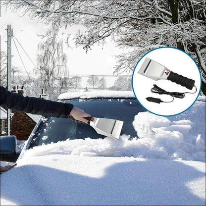Lighteme Auto beheizter Schnee- und Eiskratzer