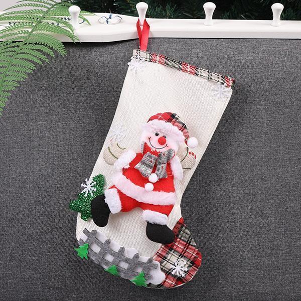 Sacs cadeaux et bonbons Lighteme pour bas de Noël (4 pièces)