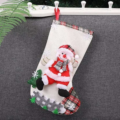 Sacs cadeaux et bonbons Lighteme pour bas de Noël (4 pièces)