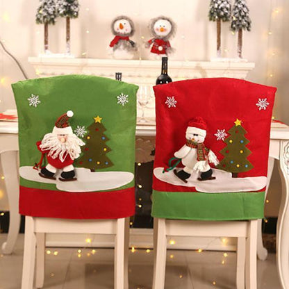 Housse de chaise de Noël Lighteme