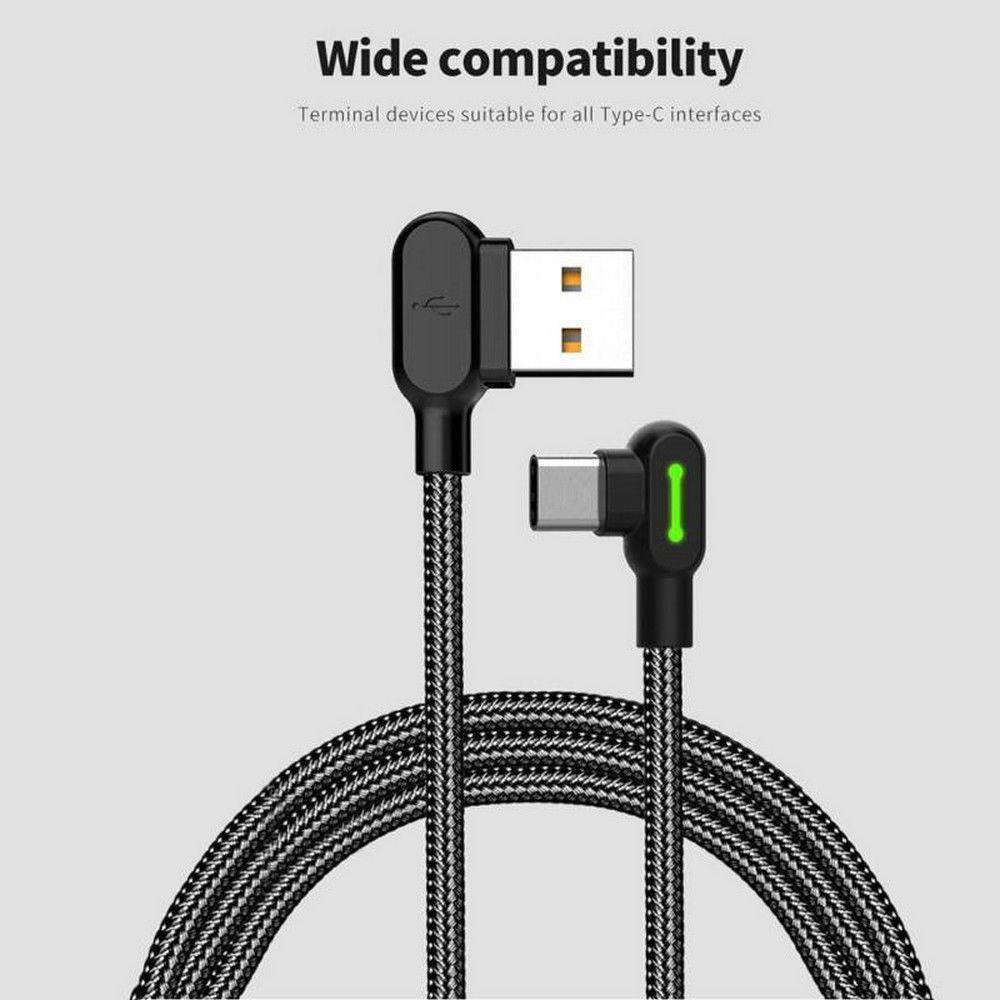 Ihrtrade Titan Unbreakable 90 Degree Plug Fast Charging Cable (Include 2PCS & 3PCS)