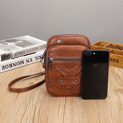Sac bandoulière en cuir Lighteme