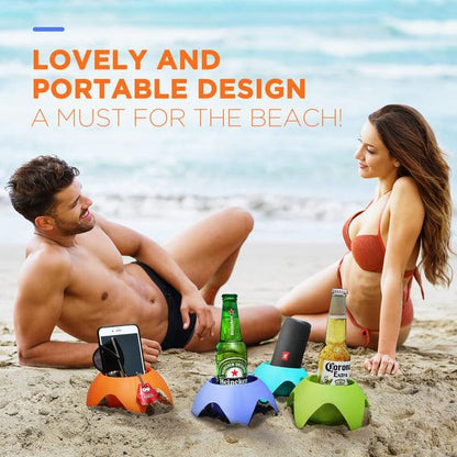 Getränkehalter für den Strand von Lighteme | 5er-Set