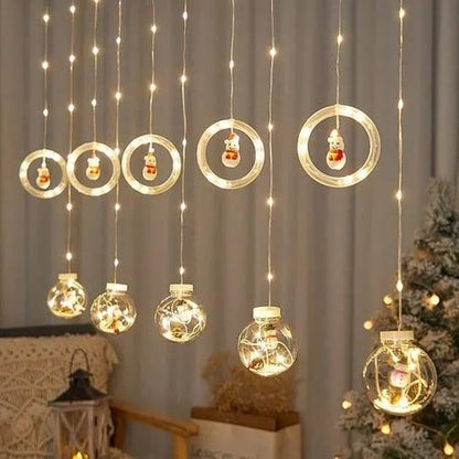 Anneaux/boules lumineux de décoration de Noël Lighteme