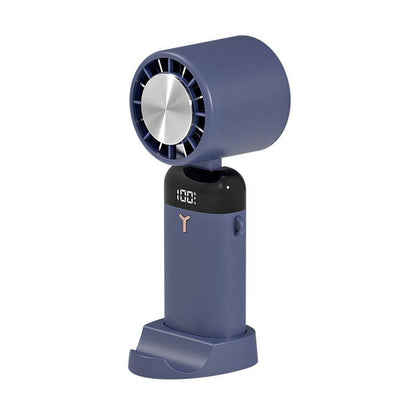 Tragbarer Ventilator von Lighteme mit Telefonständer