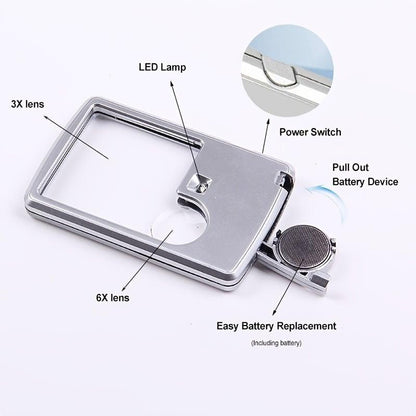 Lighteme LED-Lichtlupe