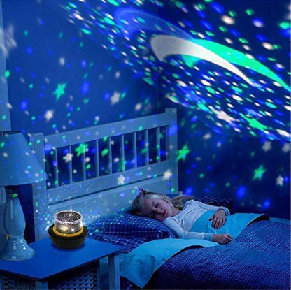 Lighteme Fantasy Dazzle Color Rotating Projection Lamp