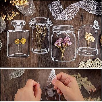 Lighteme DIY transparente Lesezeichen (Set mit 80 Stück)