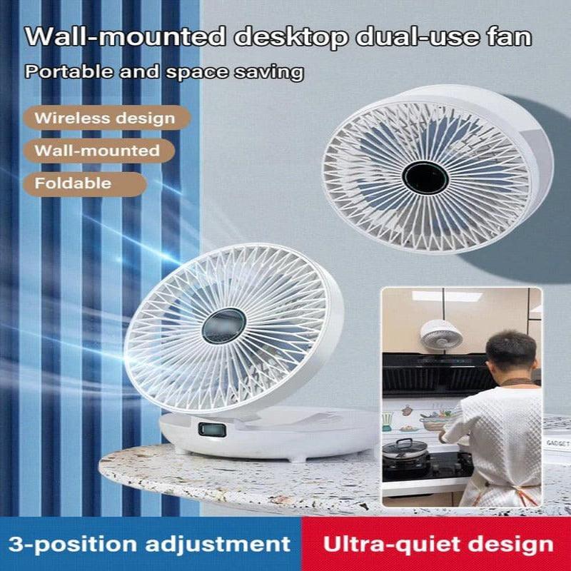 Lighteme Haushaltsventilator mit doppeltem Verwendungszweck und LED-Licht