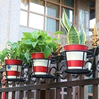 Support pour plantes Lighteme Transformez votre espace extérieur en un paradis artistique !