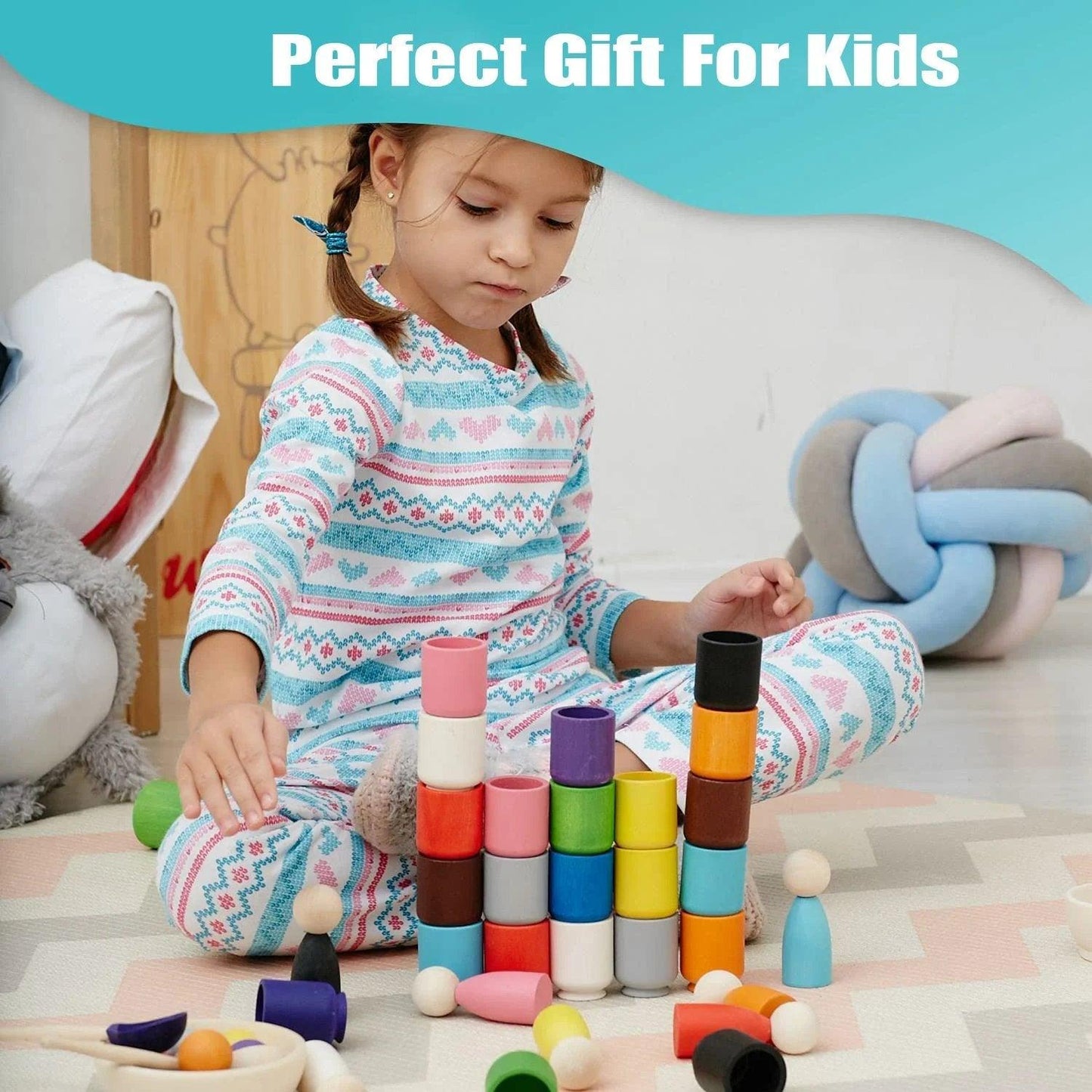 Jouet de perception des couleurs Lighteme pour enfants
