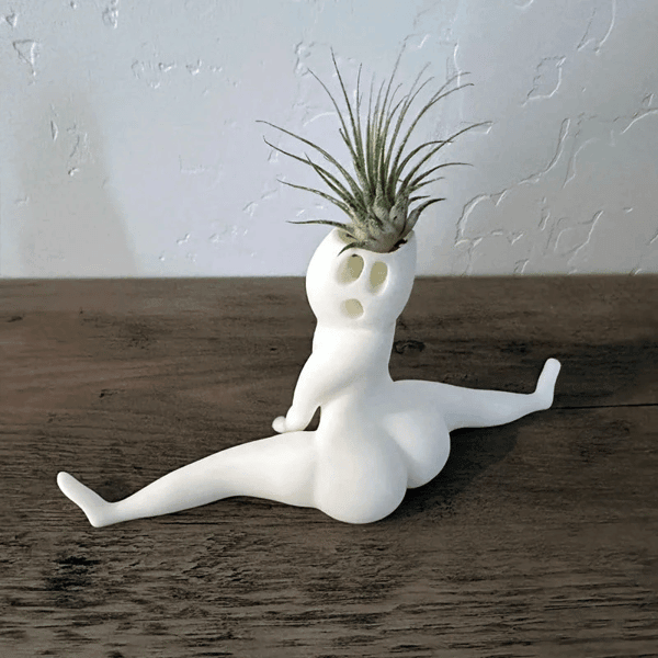 Lighteme Pooty Big Booty Ghost Pflanzgefäß | 1 KAUFEN, 1 GRATIS ERHALTEN (2 STÜCK) 