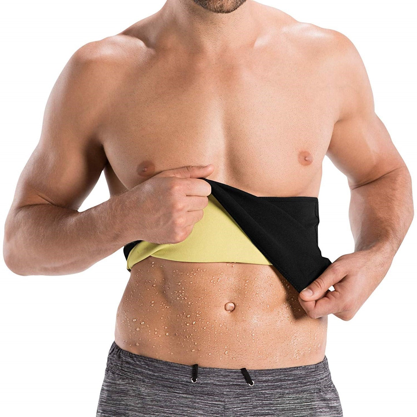 Lighteme Sauna Waist Slimming Sweat Band ~ Brûlez la graisse du ventre et déchiquetez