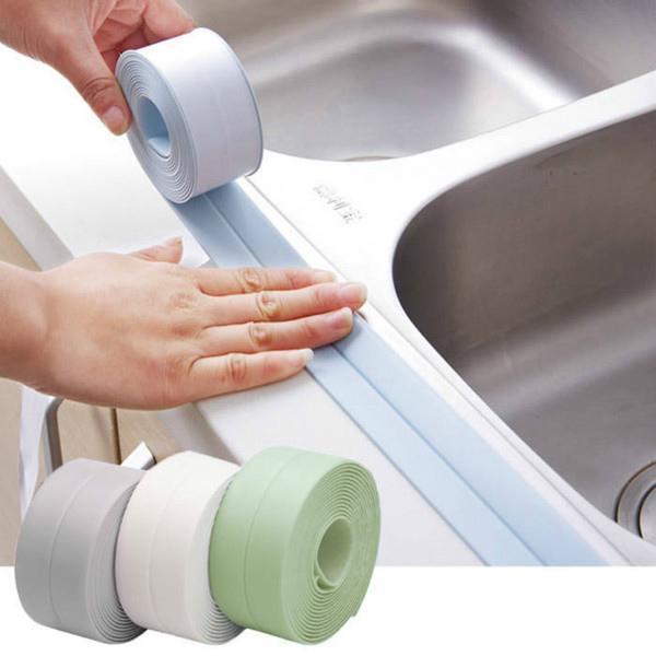 Lighteme Wasserdichtes Reparaturklebeband für Badewanne, Badezimmer und Küche (2 Farben &amp; 2 Größen)