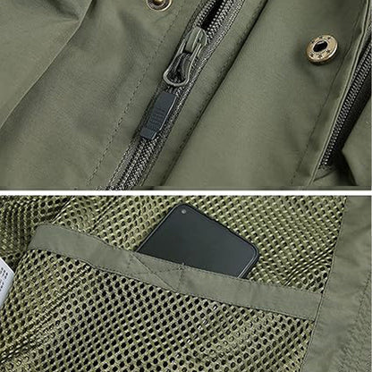 Gilet cargo utilitaire classique Lighteme pour homme