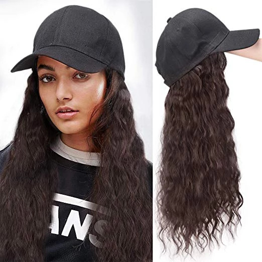 Lighteme Haarperückenkappe lang/kurz (4 Farben und 5 Typen)